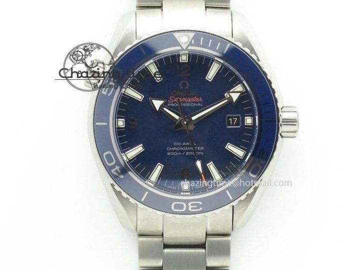 0227 Seamaster 300M SS MK 1:1 Best Edition Black Dial Ceramic Bezel On SS Bracelet A TopPick 8177